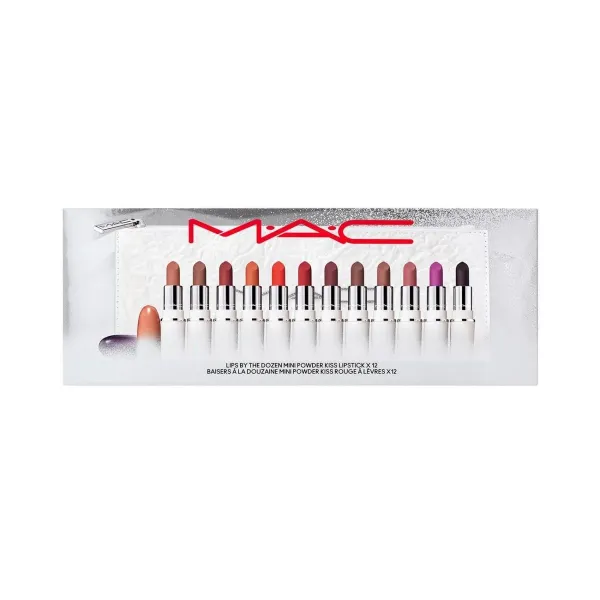 Picture of Lips By The Dozen Mini Powder Kiss Lipstick Set